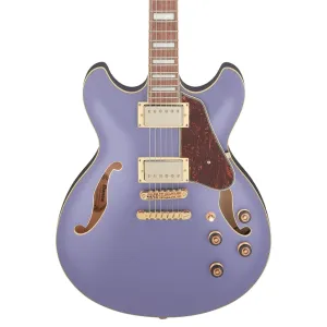 Ibanez AS73G Artcore Guitar - Metallic Purple Flat