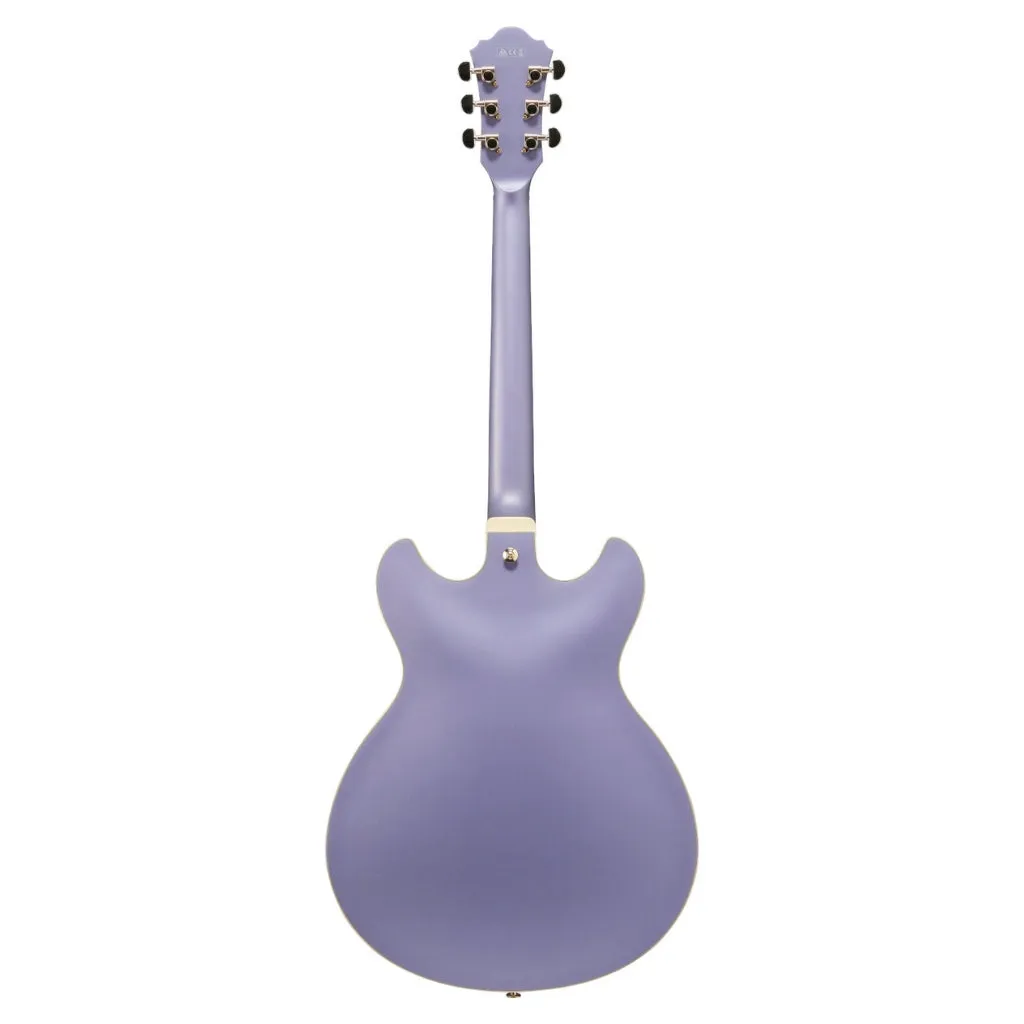 Ibanez AS73G Artcore Guitar - Metallic Purple Flat