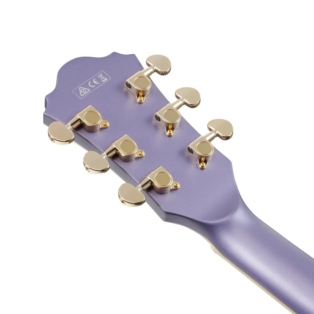 Ibanez AS73G Artcore Guitar - Metallic Purple Flat