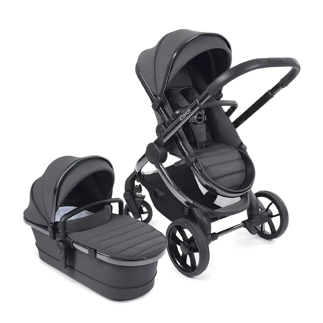 iCandy Peach 7 Pushchair & Carrycot - Dark Grey