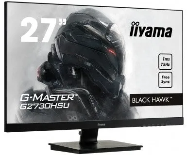 iiyama Black Hawk G-MASTER G2730HSU-B1 27" Full HD Gaming Monitor - 75Hz, 1ms, TN, AMD FreeSync, Speakers, Black