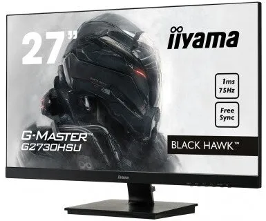 iiyama Black Hawk G-MASTER G2730HSU-B1 27" Full HD Gaming Monitor - 75Hz, 1ms, TN, AMD FreeSync, Speakers, Black