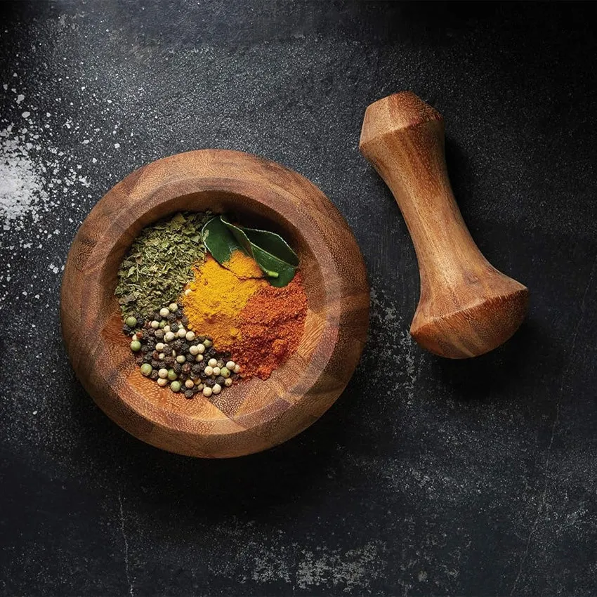 Ironwood | Acacia Wood Gourmet Mortar and Pestle