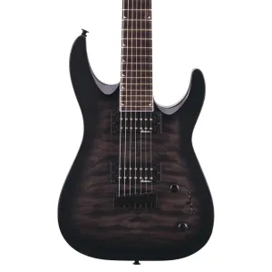 Jackson - JS Series Dinky Arch Top JS22Q-7 DKA HT, Amaranth Fingerboard, Transparent Black Burst | Electric Guitars | 2918804585