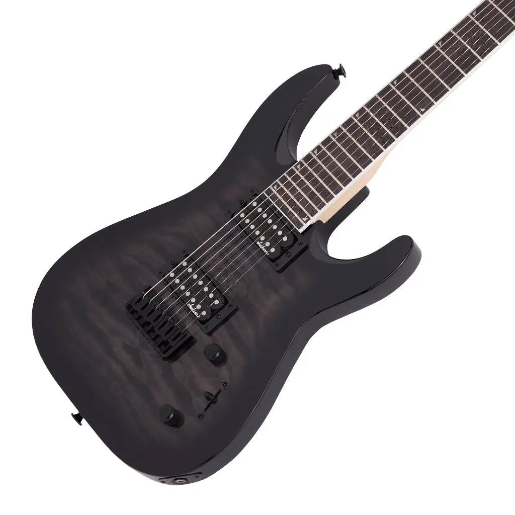 Jackson - JS Series Dinky Arch Top JS22Q-7 DKA HT, Amaranth Fingerboard, Transparent Black Burst | Electric Guitars | 2918804585