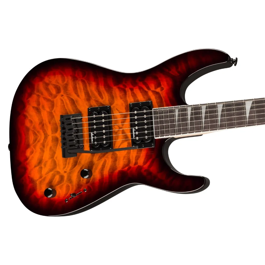 Jackson JS Series Dinky JS20 DKQ 2PT in Transparent Tobacco Burst