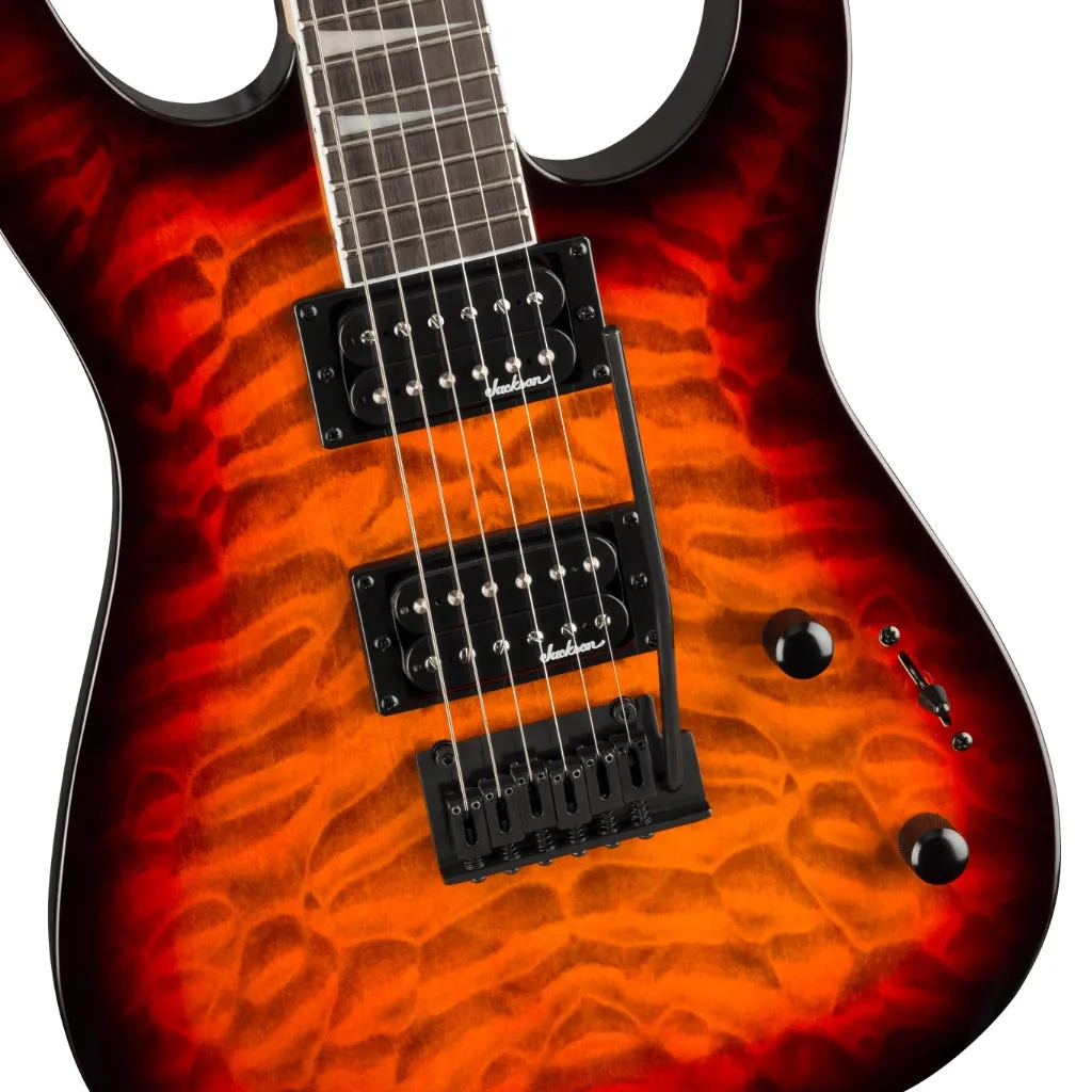 Jackson JS Series Dinky JS20 DKQ 2PT in Transparent Tobacco Burst