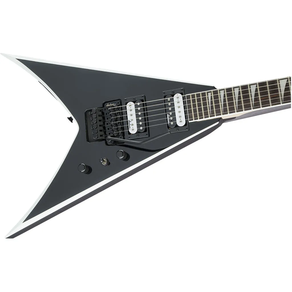 Jackson - JS Series King V JS32, Amaranth Fingerboard, Black with White Bevels | Electric Guitars | 2910124572