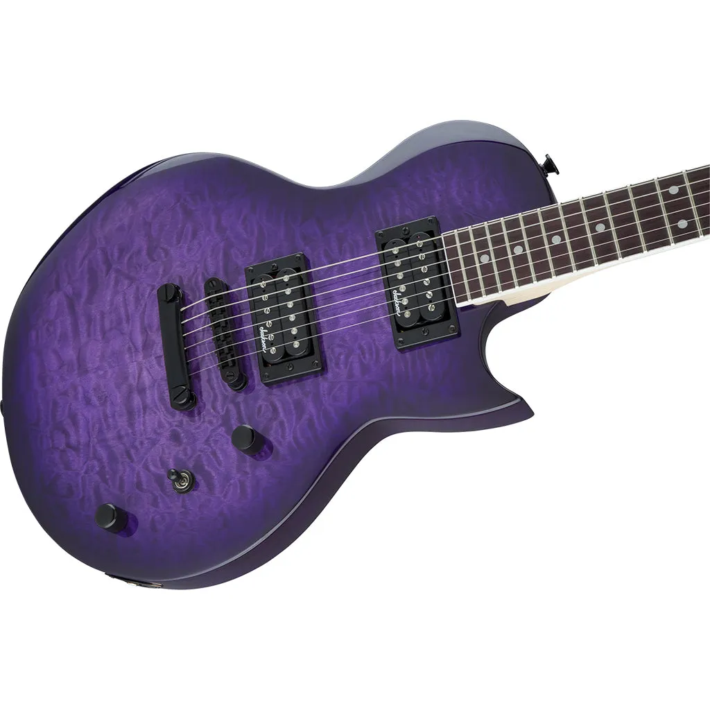 Jackson JS Series Monarkh SC JS22Q - Transparent Purple Burst - Amaranth Fingerboard | Electric Guitars | 2916901592