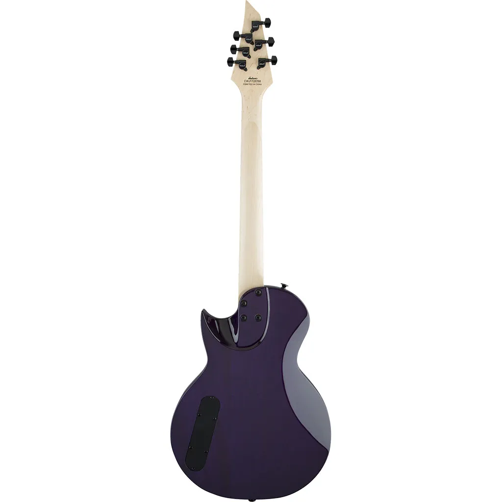 Jackson JS Series Monarkh SC JS22Q - Transparent Purple Burst - Amaranth Fingerboard | Electric Guitars | 2916901592