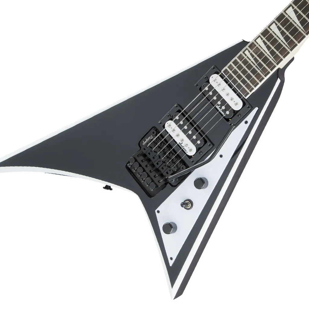 Jackson - JS Series Rhoads JS32, Amaranth Fingerboard, Black with White Bevels | Electric Guitars | 2910137572