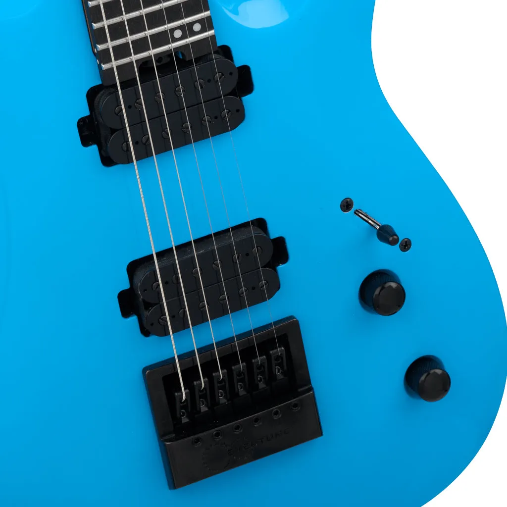 Jackson Pro Plus Series Misha Mansoor Juggernaut ET6 Electric Guitar Ebony Fingerboard Riviera Blue