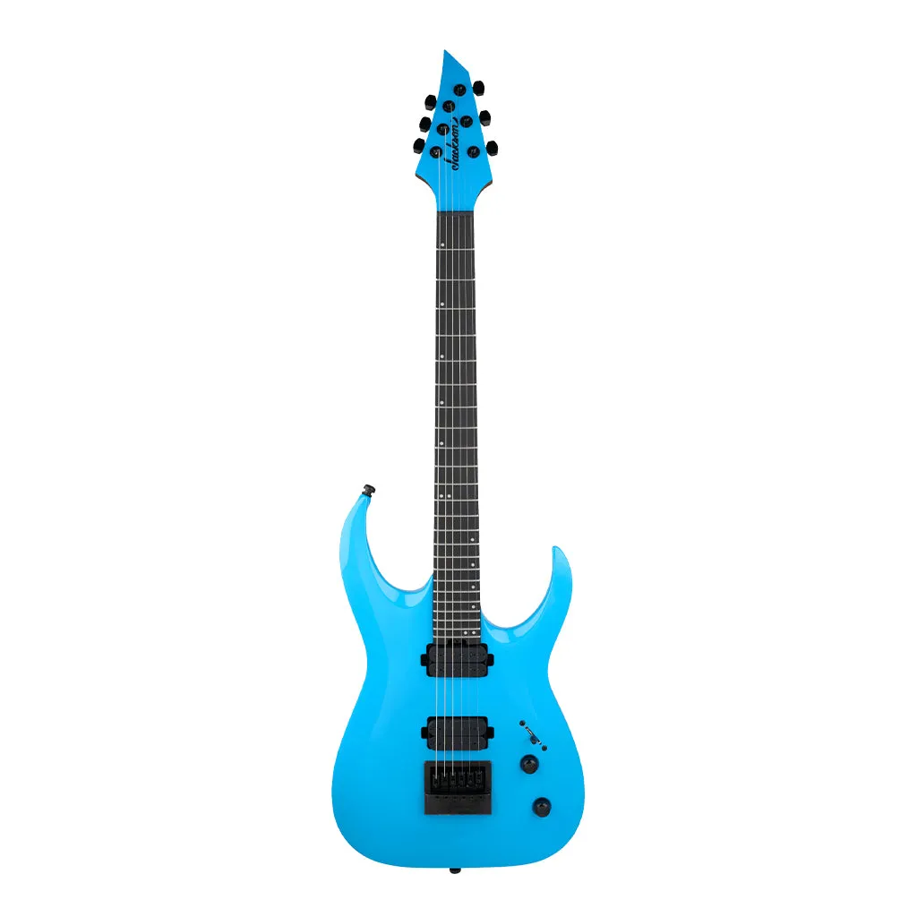 Jackson Pro Plus Series Misha Mansoor Juggernaut ET6 Electric Guitar Ebony Fingerboard Riviera Blue