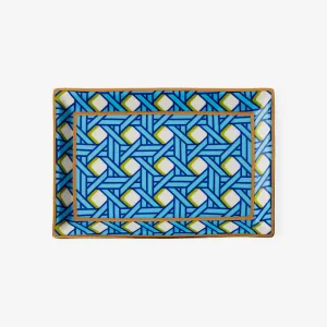 Jonathan Adler | Basketweave Rectangle Tray