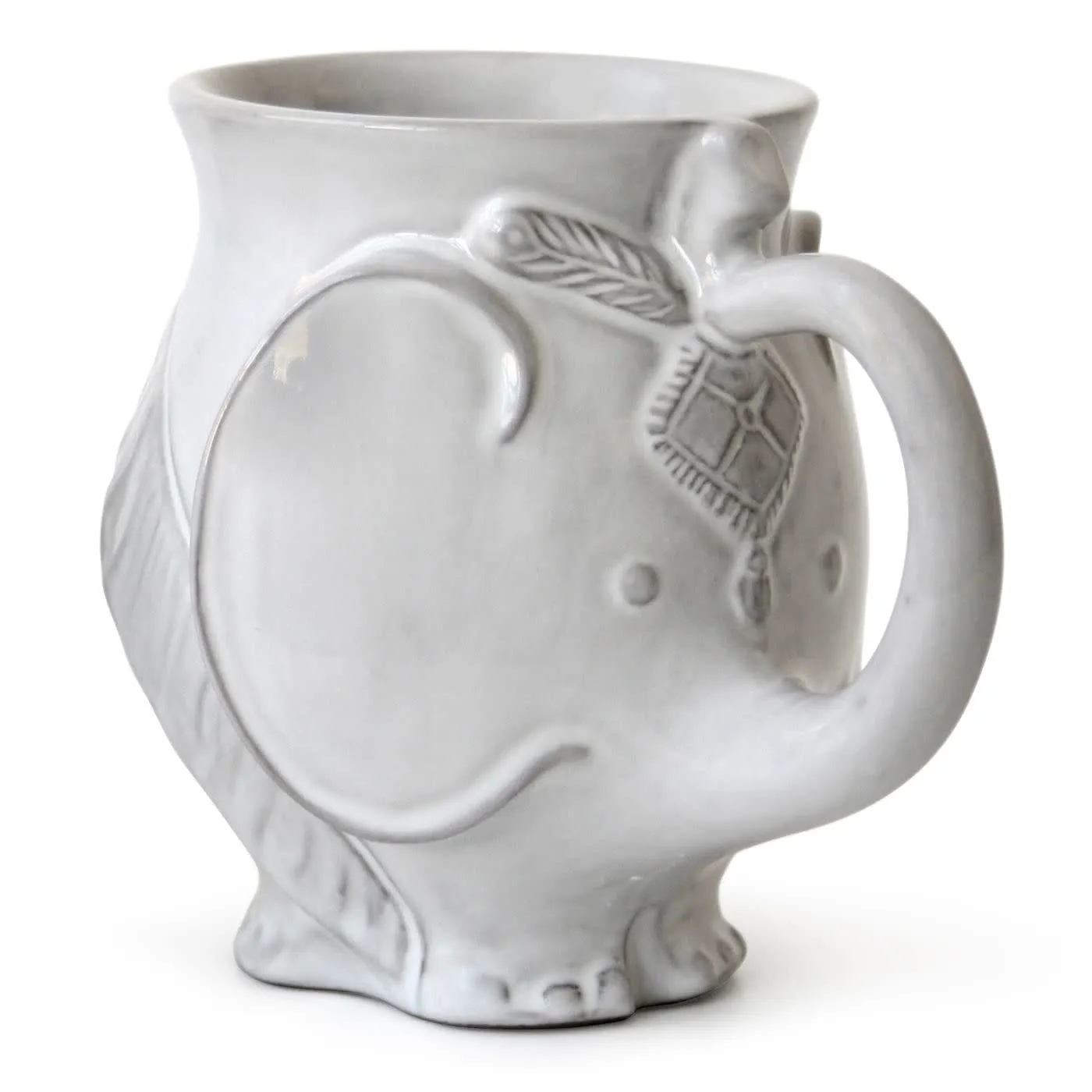 Jonathan Adler | Utopia Elephant Mug Stoneware H: 4.5 in