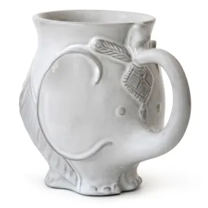 Jonathan Adler | Utopia Elephant Mug Stoneware H: 4.5 in