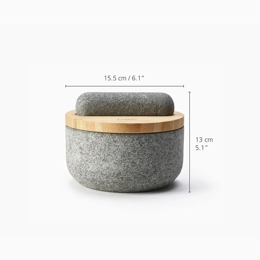 Joseph Joseph | Dash Pestle & Mortar with Bamboo Lid