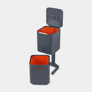 Joseph Joseph | Totem Compact 40L Waste & Recycling Bin