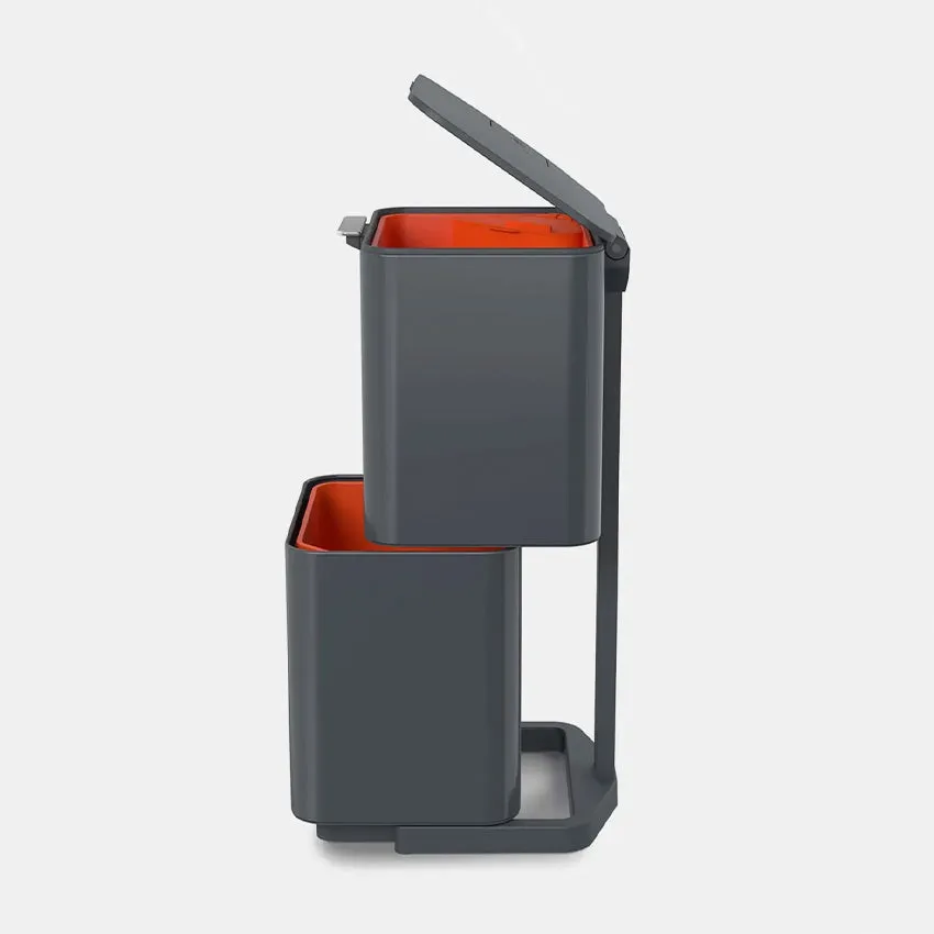 Joseph Joseph | Totem Compact 40L Waste & Recycling Bin