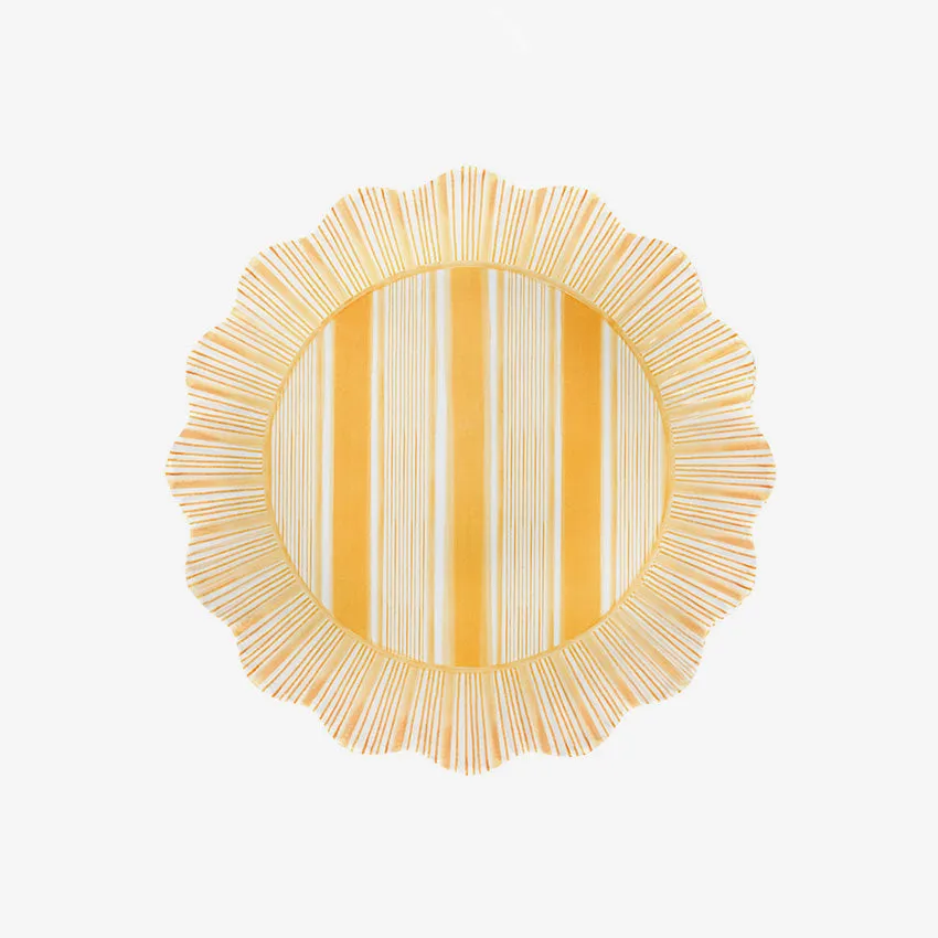 Juliska | Cabana Stripe Melamine Plate - Set of 4