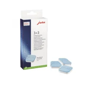 JURA Descaling Tablets for Espresso Makers 3x3