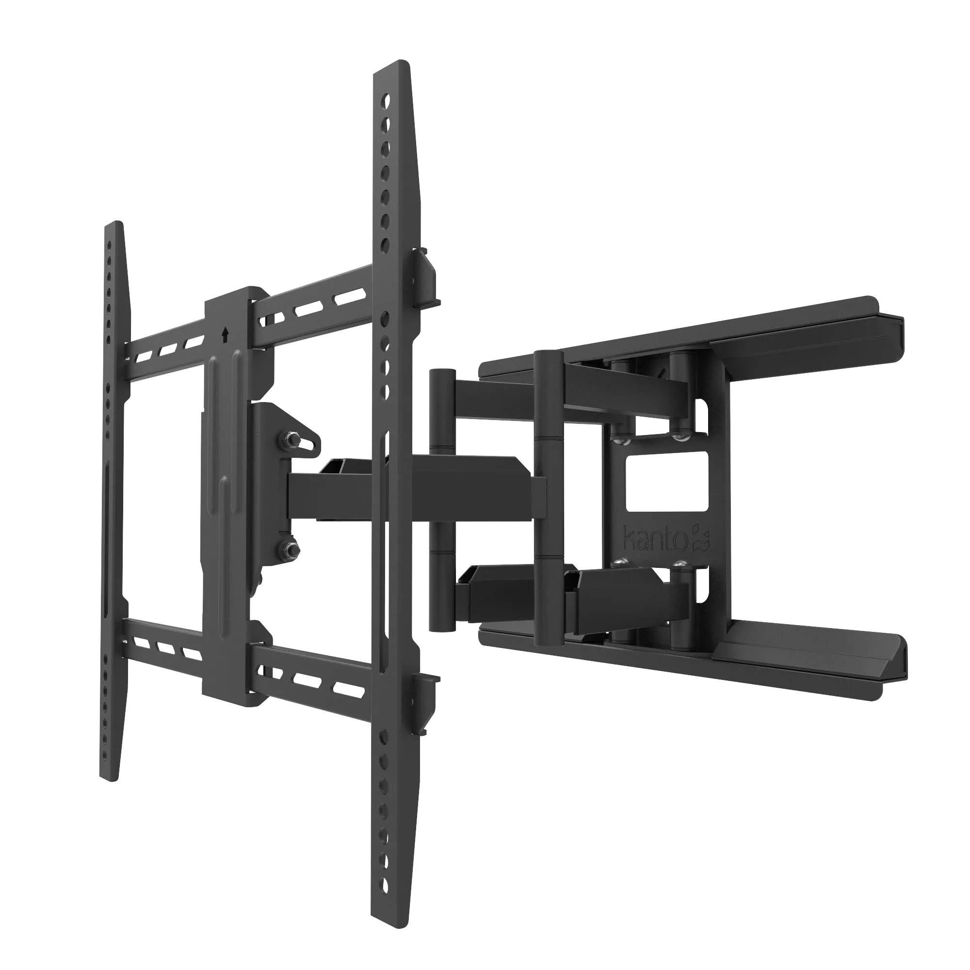 Kanto Full Motion Metal Stud TV Wall Mount with SNAPTOGGLE Heavy-Duty Toggle Bolts for 34" to 65" TVs - LX600SW