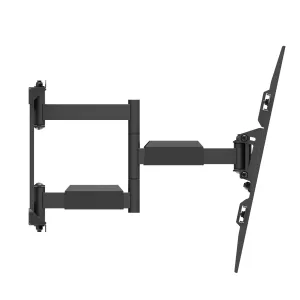 Kanto Full Motion Metal Stud TV Wall Mount with SNAPTOGGLE Heavy-Duty Toggle Bolts for 34" to 65" TVs - LX600SW