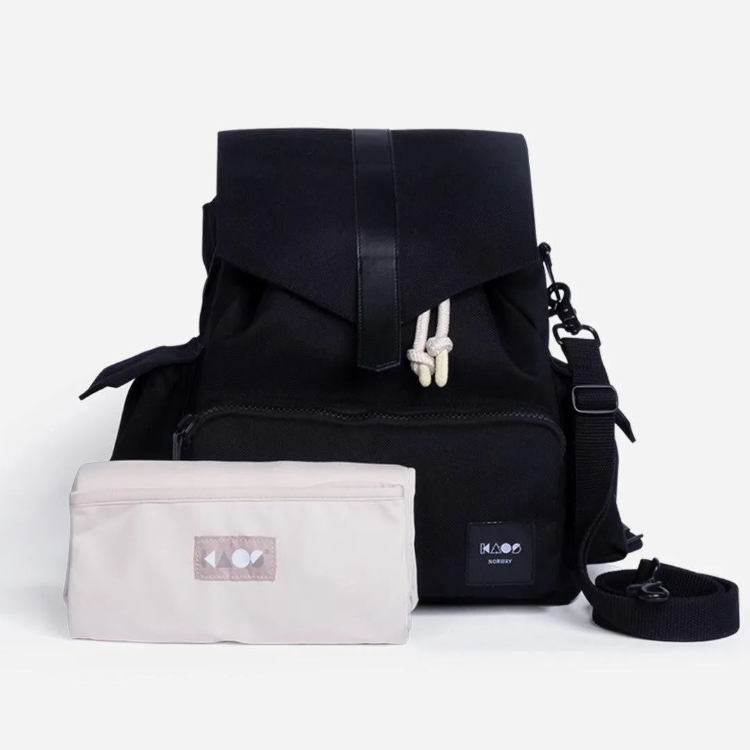 KAOS Ransel Changing Bag - Black