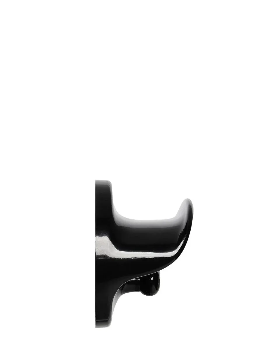 Kartell Set Of 2 Wall Clothes Hook, Black