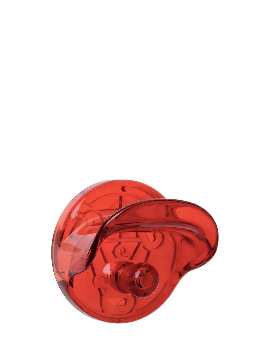 Kartell Set Of 2 Wall Clothes Hook, Red Orange