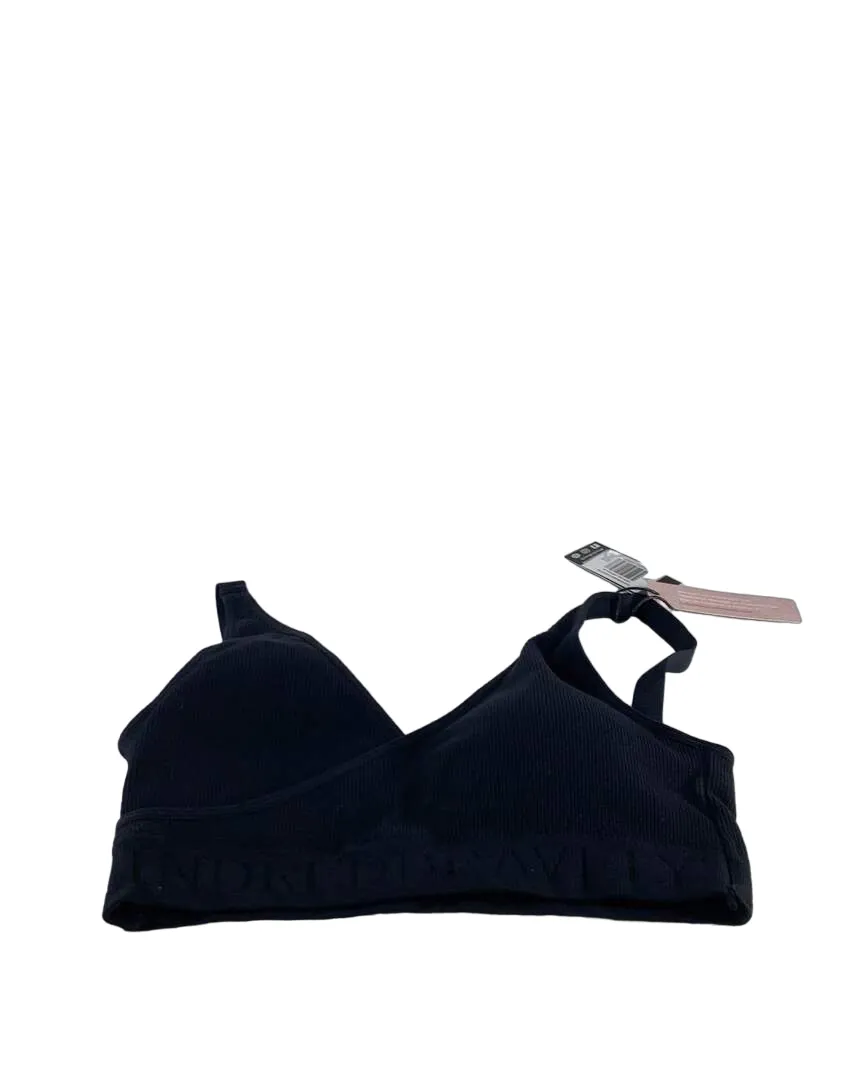 Kindred Bravely Sublime Adjustable Crossover Nursing & Lounge Bra, Medium, Black