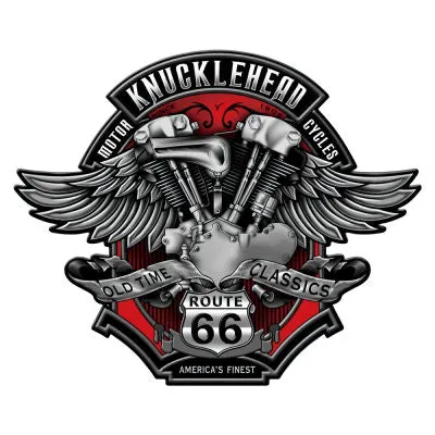 KNUCKLE HEAD METAL ART SIGNS