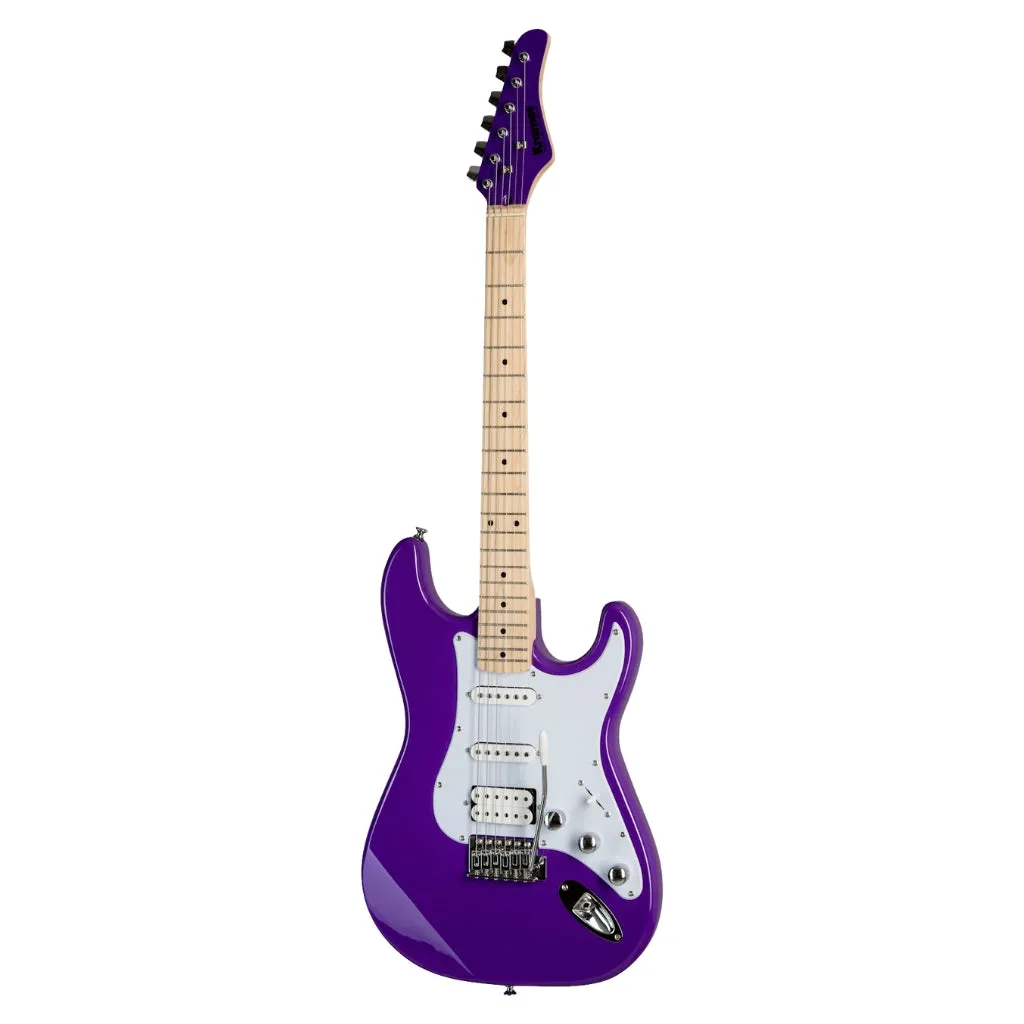 Kramer Focus VT211S Guitar Pack w/ Crush & Accessories - Purple