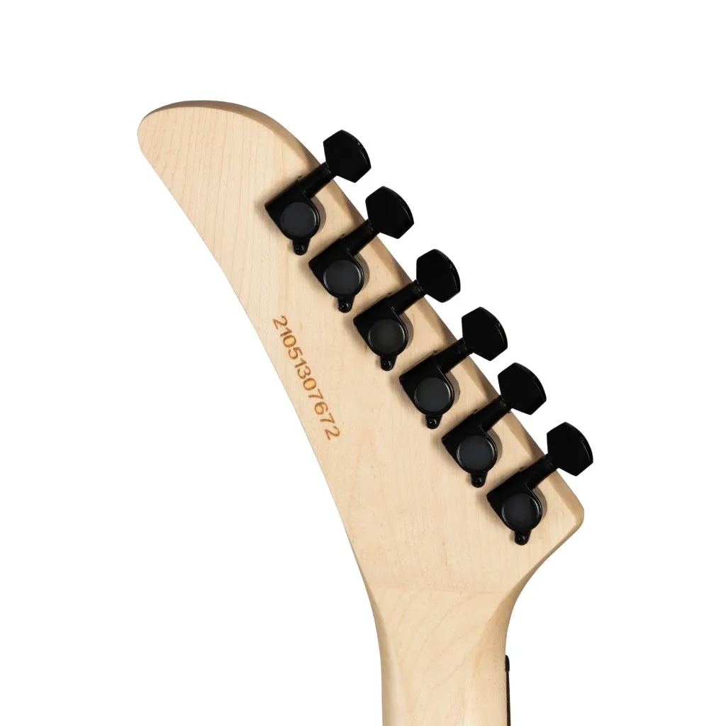 Kramer Striker Figured Stoptail Electric Guitar - Transparent Black