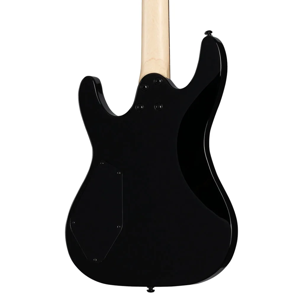 Kramer Striker Figured Stoptail Electric Guitar - Transparent Black