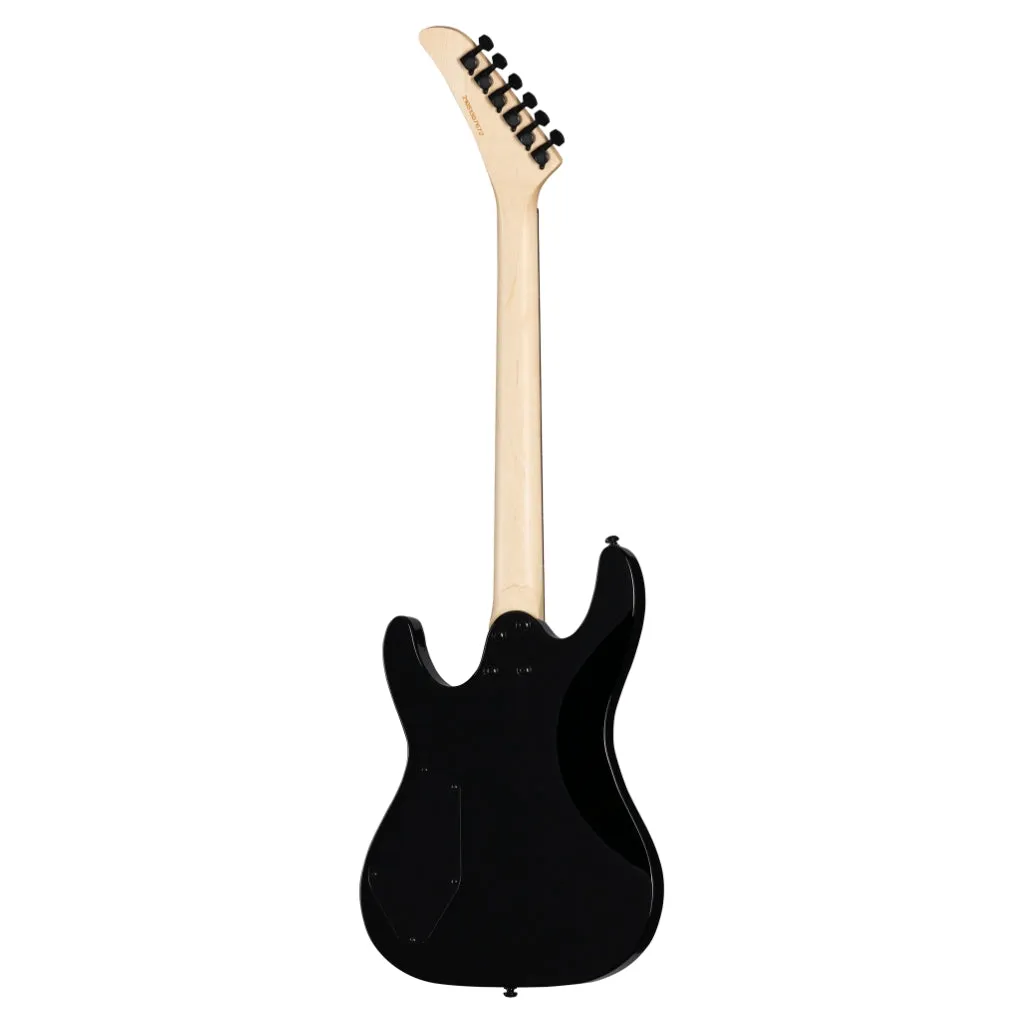 Kramer Striker Figured Stoptail Electric Guitar - Transparent Black