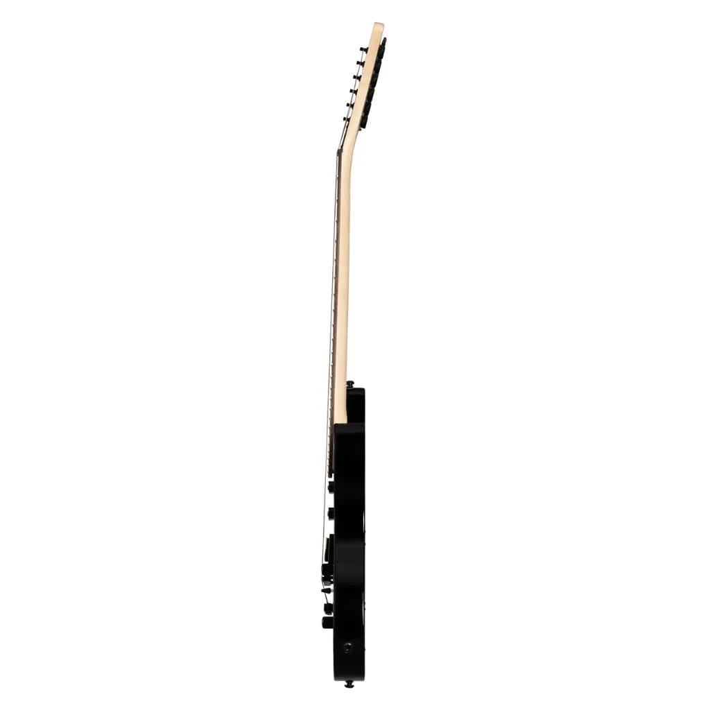Kramer Striker Figured Stoptail Electric Guitar - Transparent Black