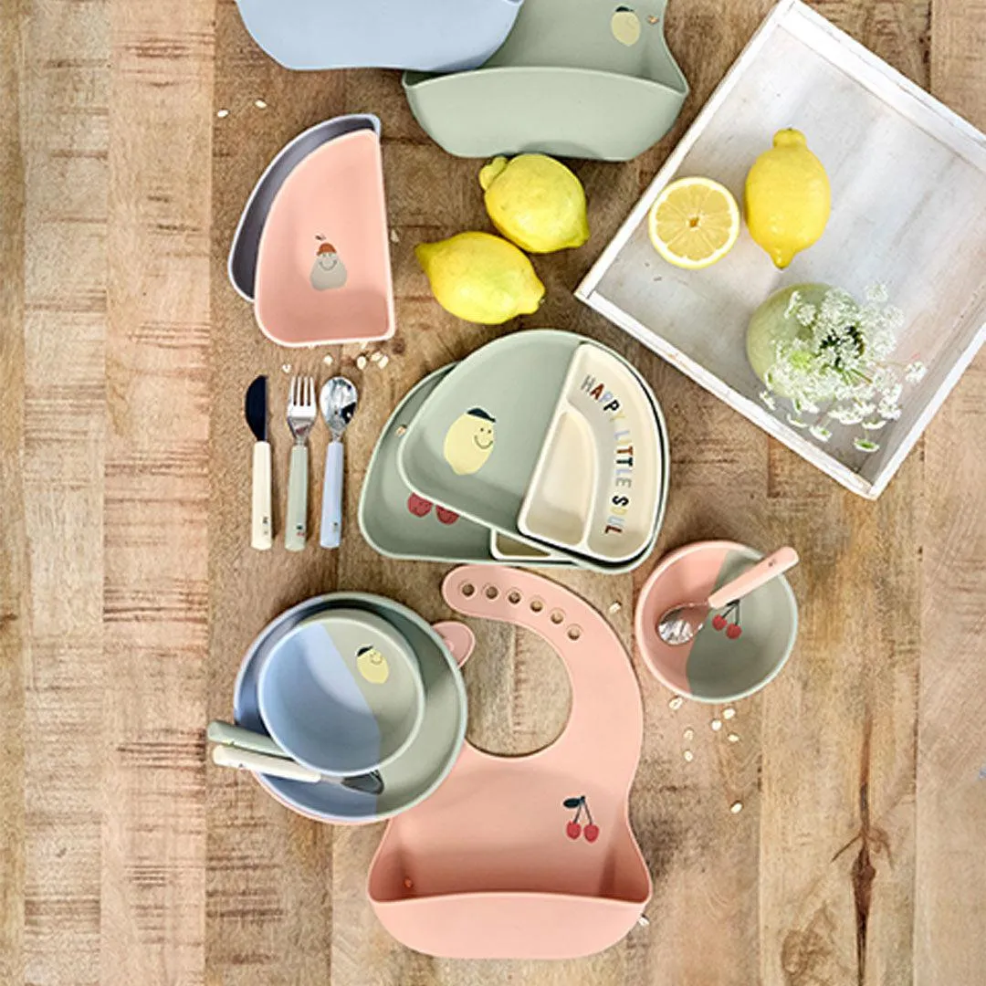 Lassig Silicone Bib - Happy Fruits - Lemon