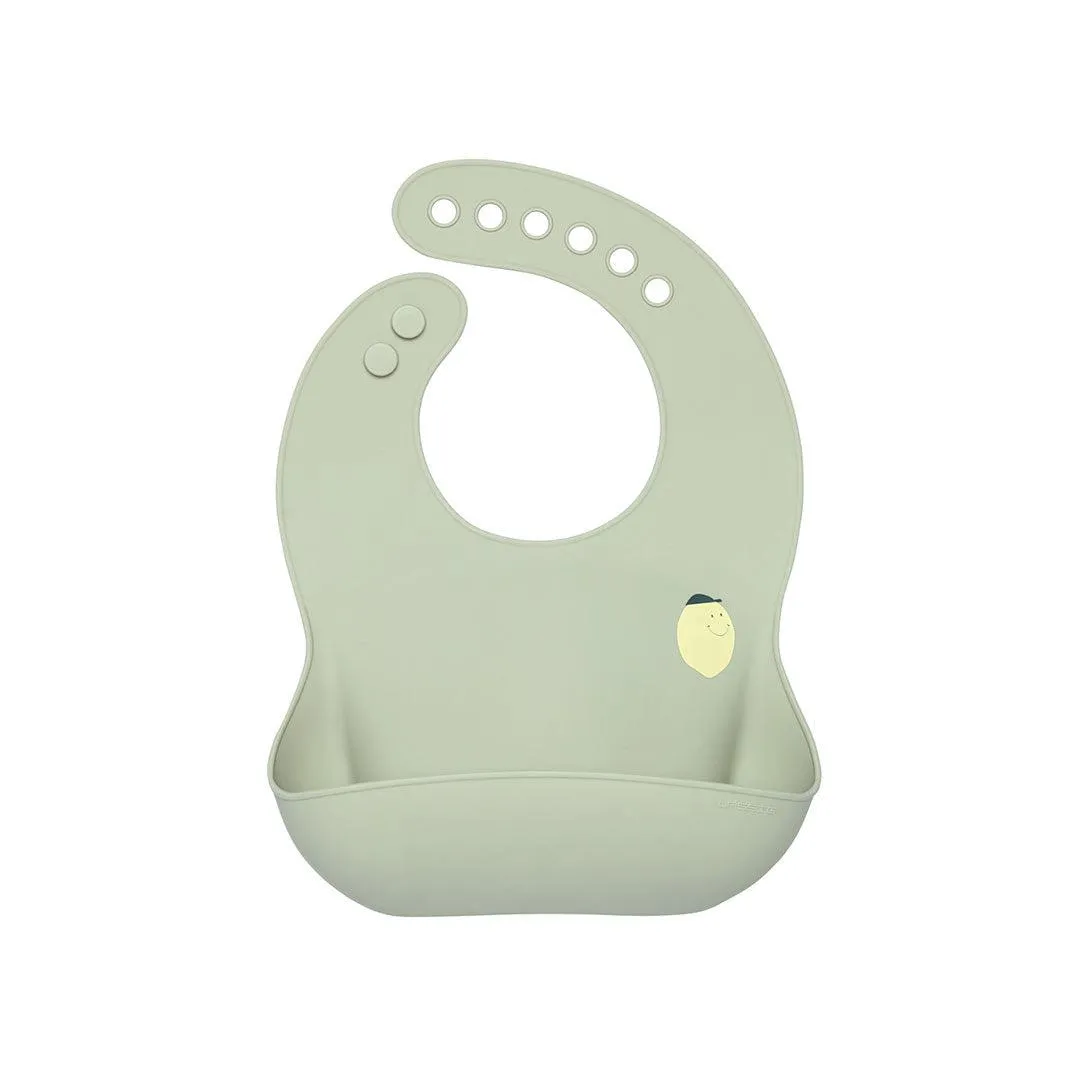 Lassig Silicone Bib - Happy Fruits - Lemon