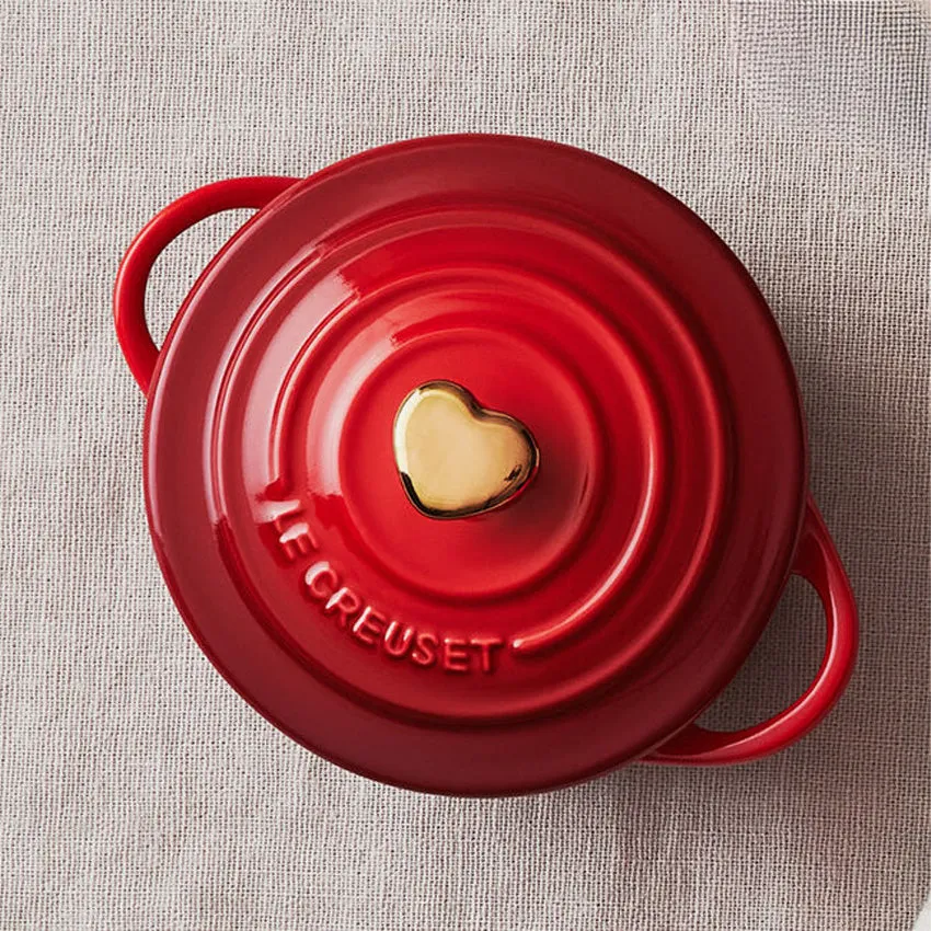 Le Creuset | Mini Round Cocotte With Heart Knob