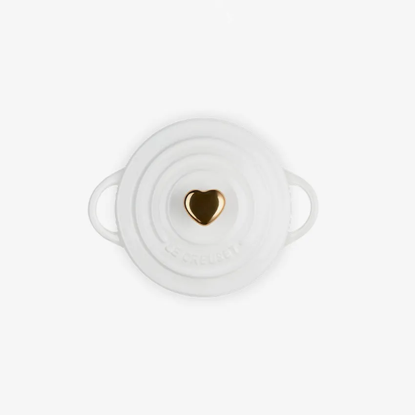 Le Creuset | Mini Round Cocotte With Heart Knob