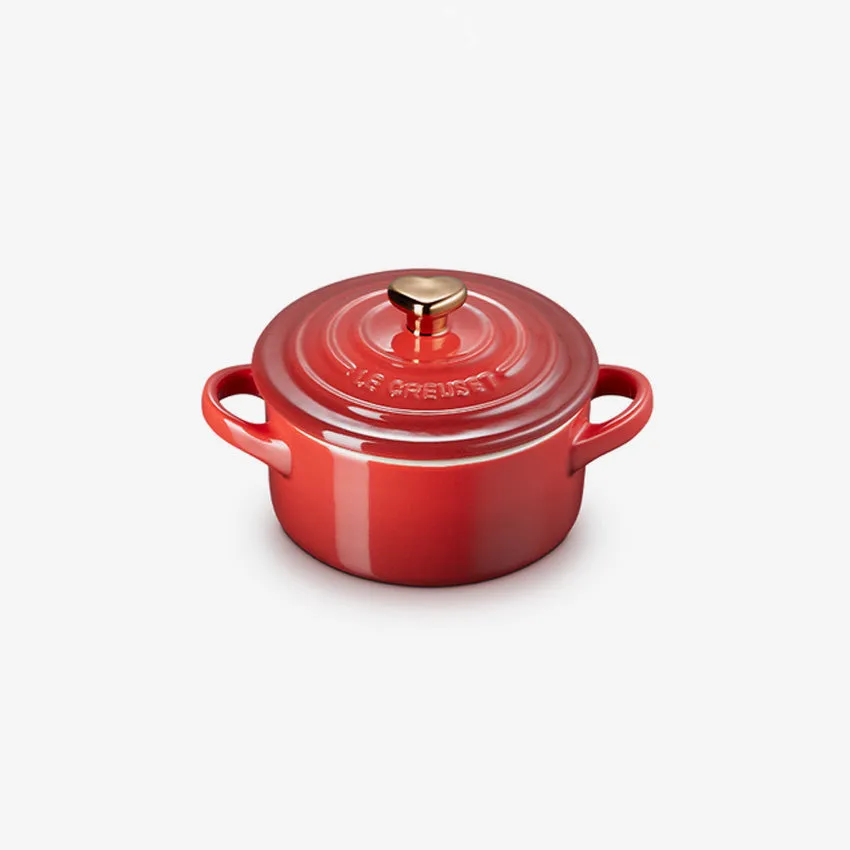 Le Creuset | Mini Round Cocotte With Heart Knob