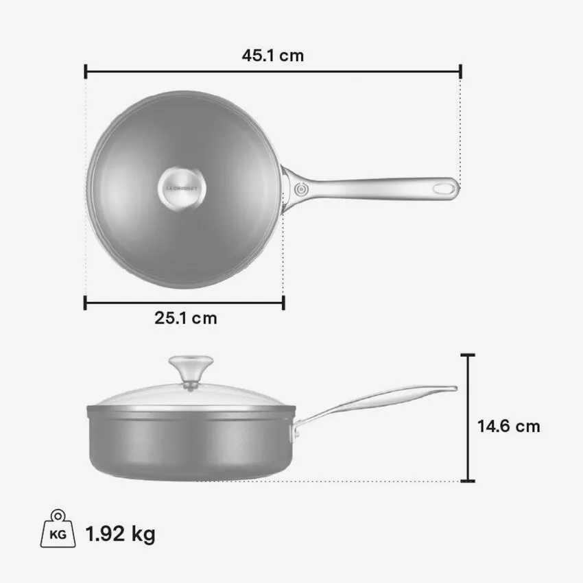 Le Creuset | Toughened Nonstick Pro Saut Pan