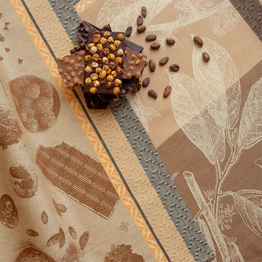 Le Jacquard Franais | Chocolats Fve Tea Towel