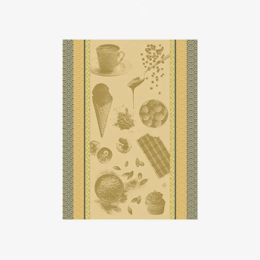 Le Jacquard Franais | Chocolats Recettes Tea Towel