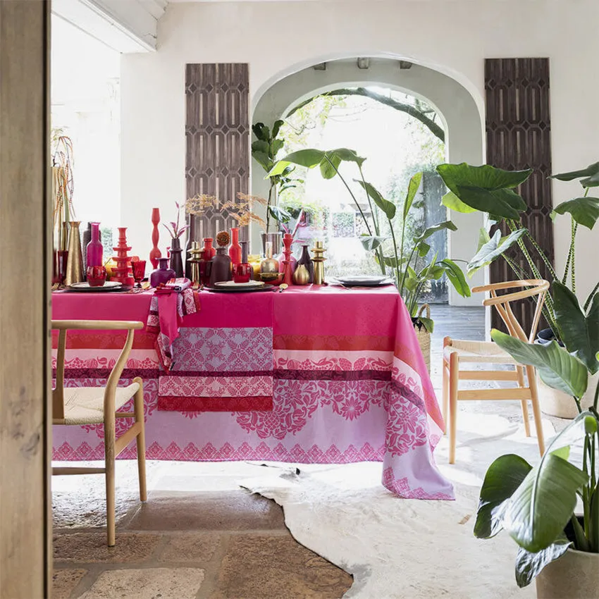 Le Jacquard Franais | Coated Mumbai Tablecloth