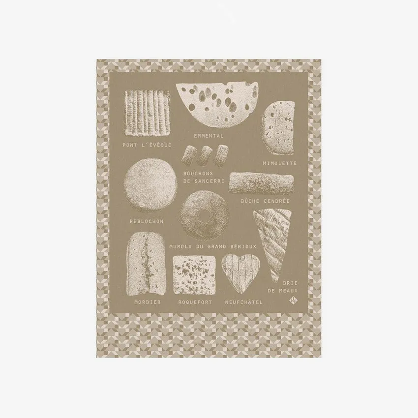 Le Jacquard Franais | Fromages Tea Towel