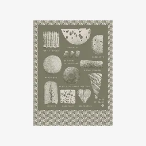 Le Jacquard Franais | Fromages Tea Towel