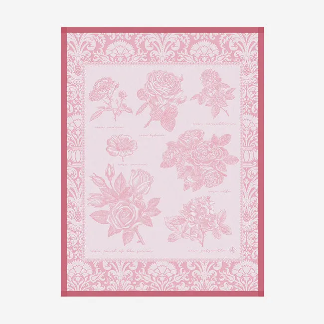 Le Jacquard Franais | Jardin des Roses Tea Towel