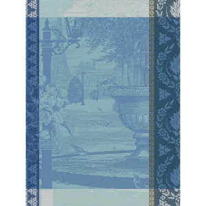 Le Jacquard Franais | Jardin Parisien Tea Towel - Blue